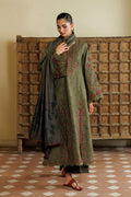 Iznik - Ipf-27  Embroidered Printed Viscose Linen