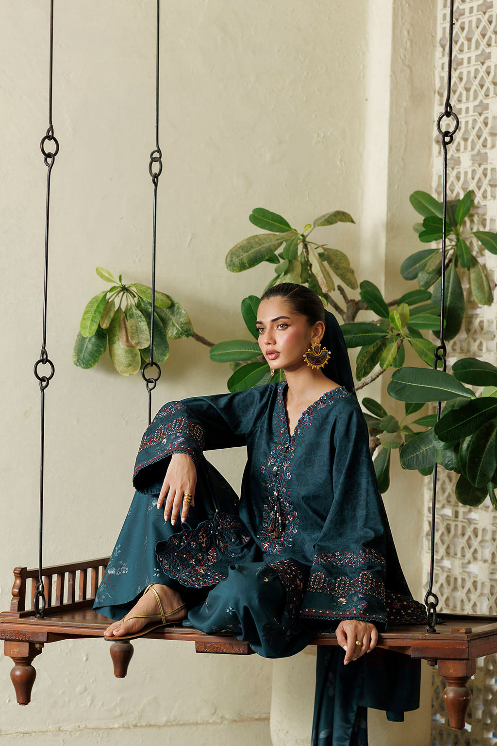 Iznik - Ipf-21 Printed Viscose Linen