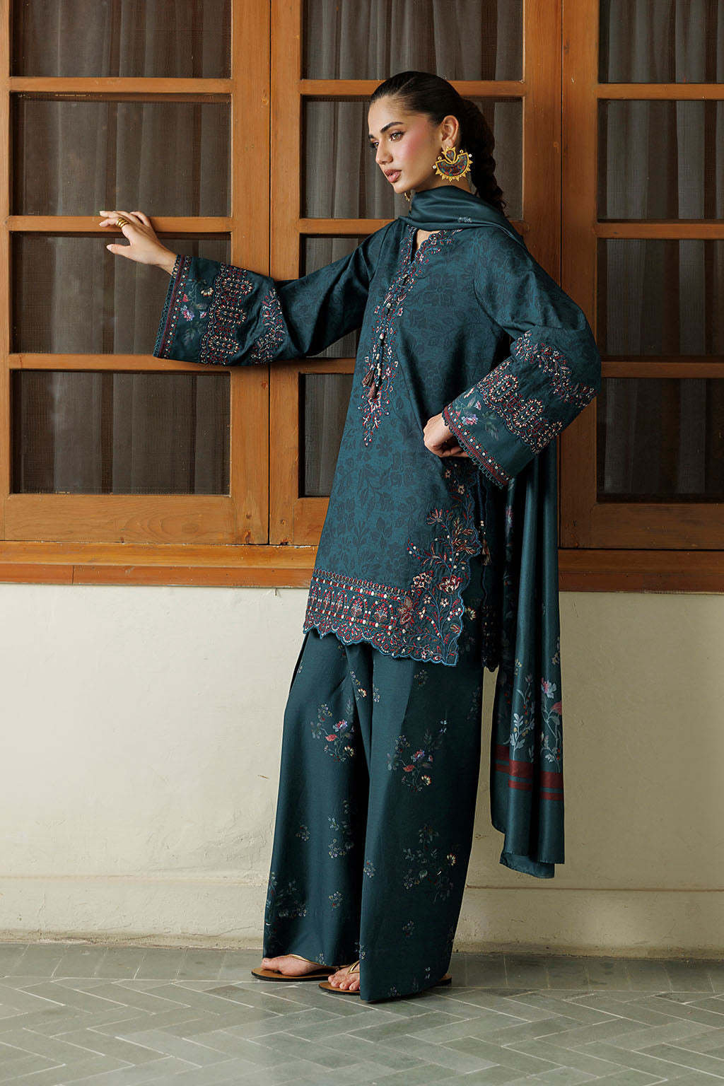 Iznik - Ipf-21 Printed Viscose Linen