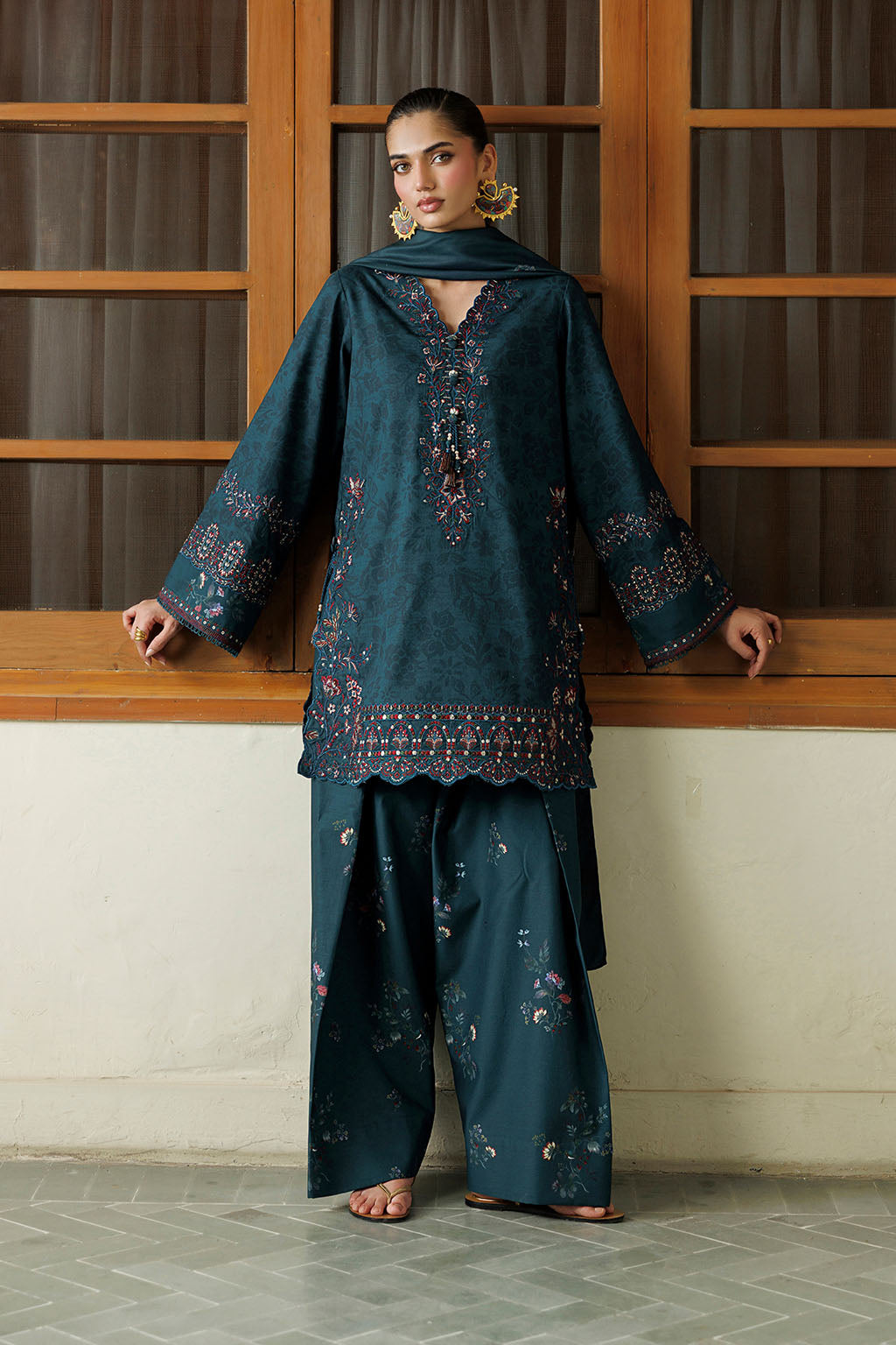 Iznik - Ipf-21 Printed Viscose Linen