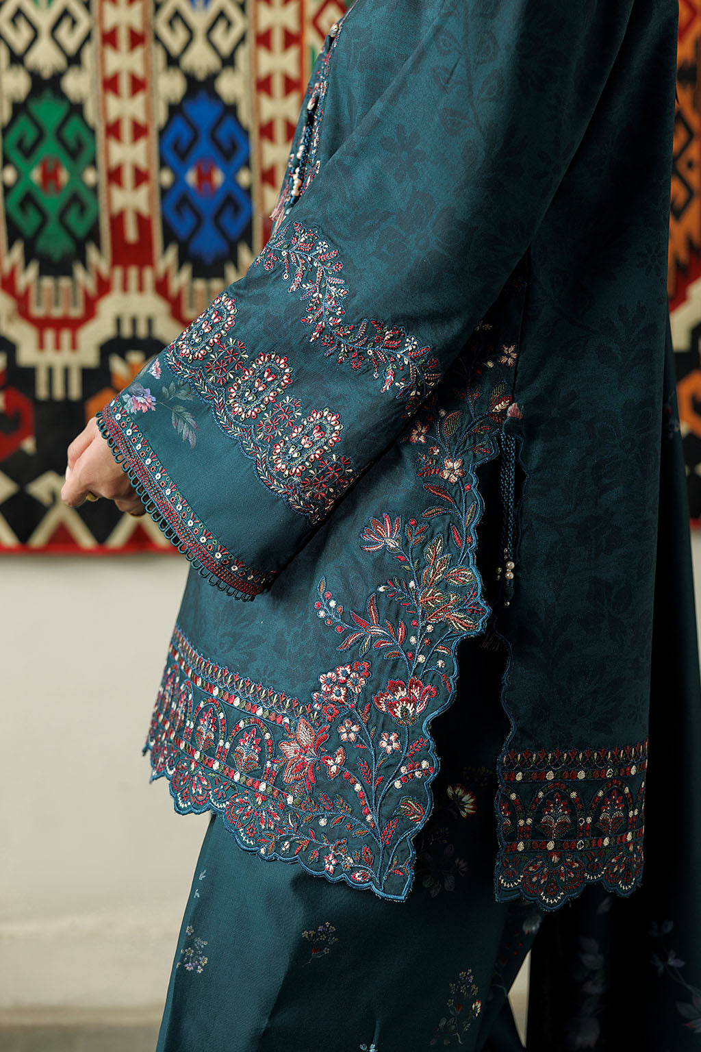 Iznik - Ipf-21 Printed Viscose Linen
