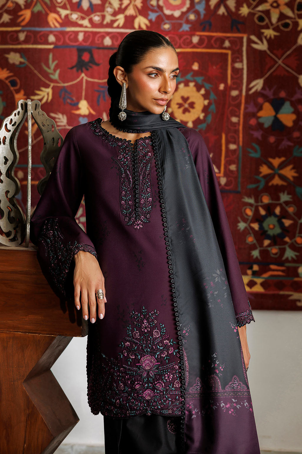 Iznik - Ipf-22 Printed Viscose Linen