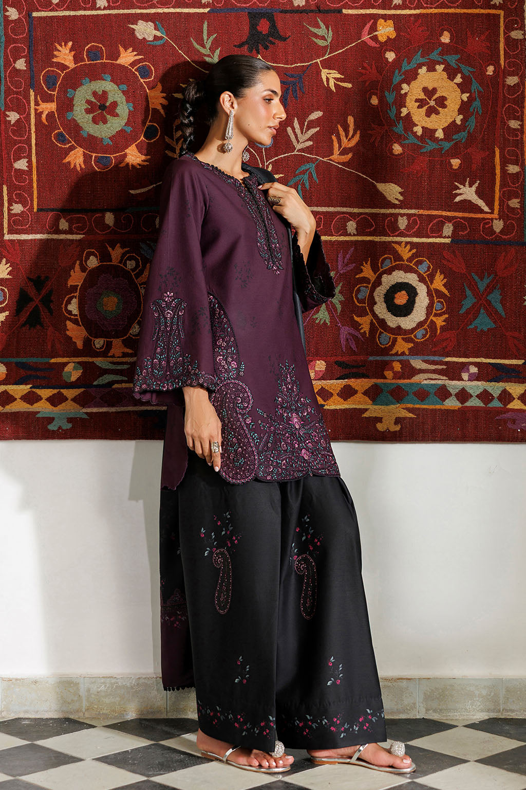 Iznik - Ipf-22 Printed Viscose Linen