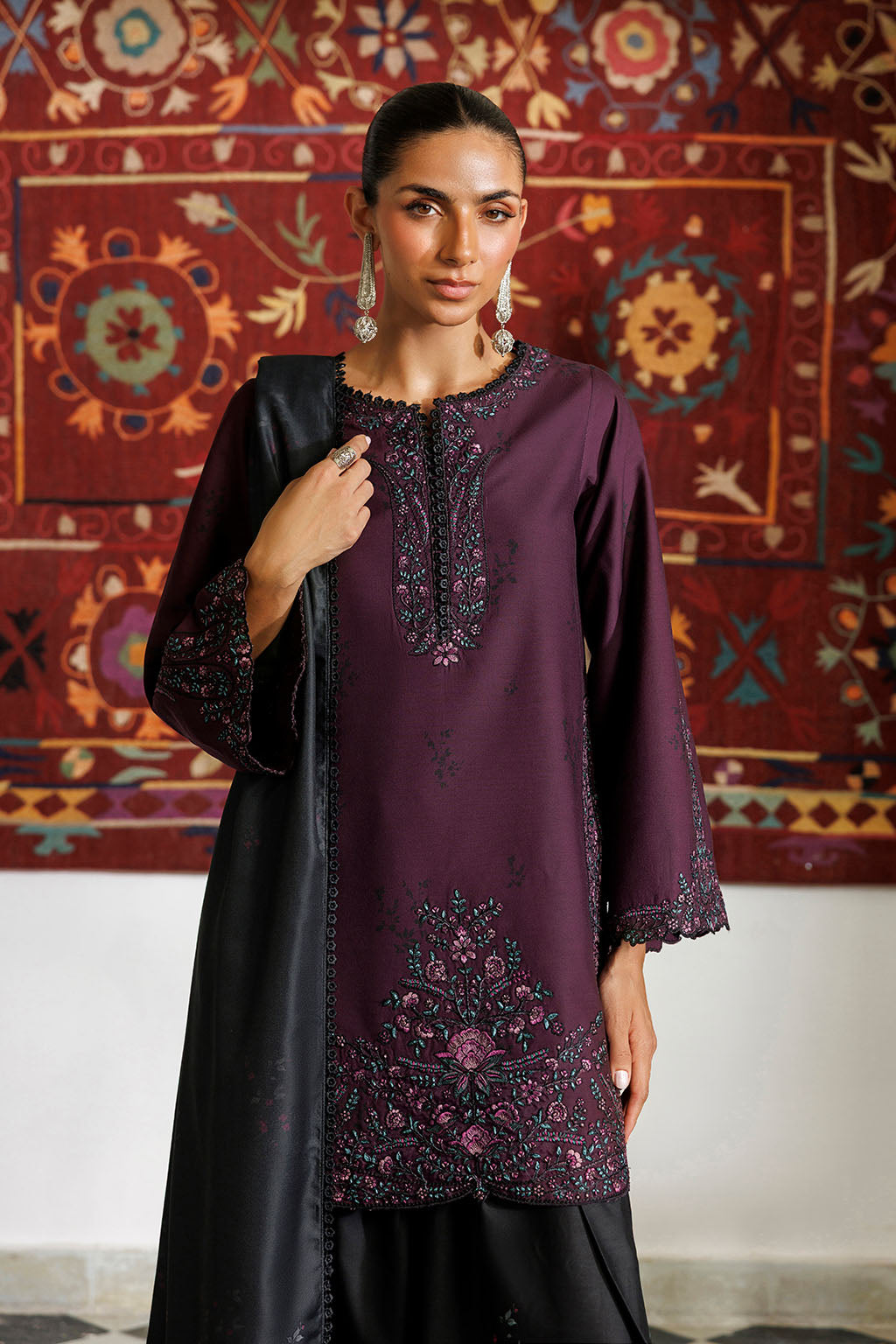 Iznik - Ipf-22 Printed Viscose Linen