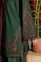 Iznik - Ipf-32  Embroidered Printed Viscose Linen