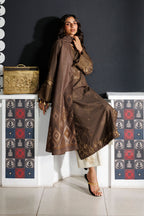 Iznik - Ipf-25 Embroidered Printed Viscose Linen