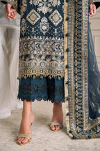 Baroque - Embroidered Chiffon Ch12-01 Unstitched