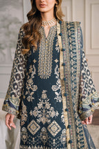 Baroque - Embroidered Chiffon Ch12-01 Stitched