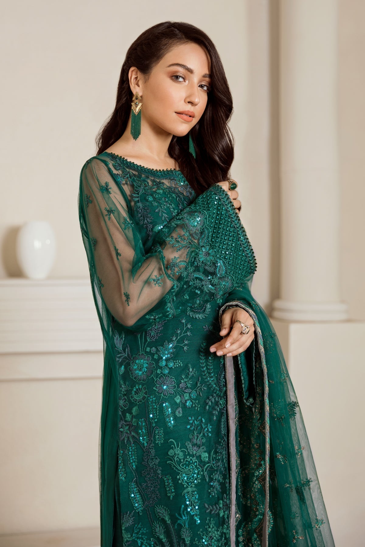 Baroque - Embroidered Net SF-33