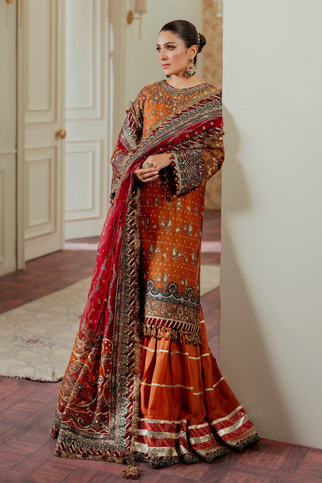 Baroque - Embroidered Net Ch13-01 Unstitched