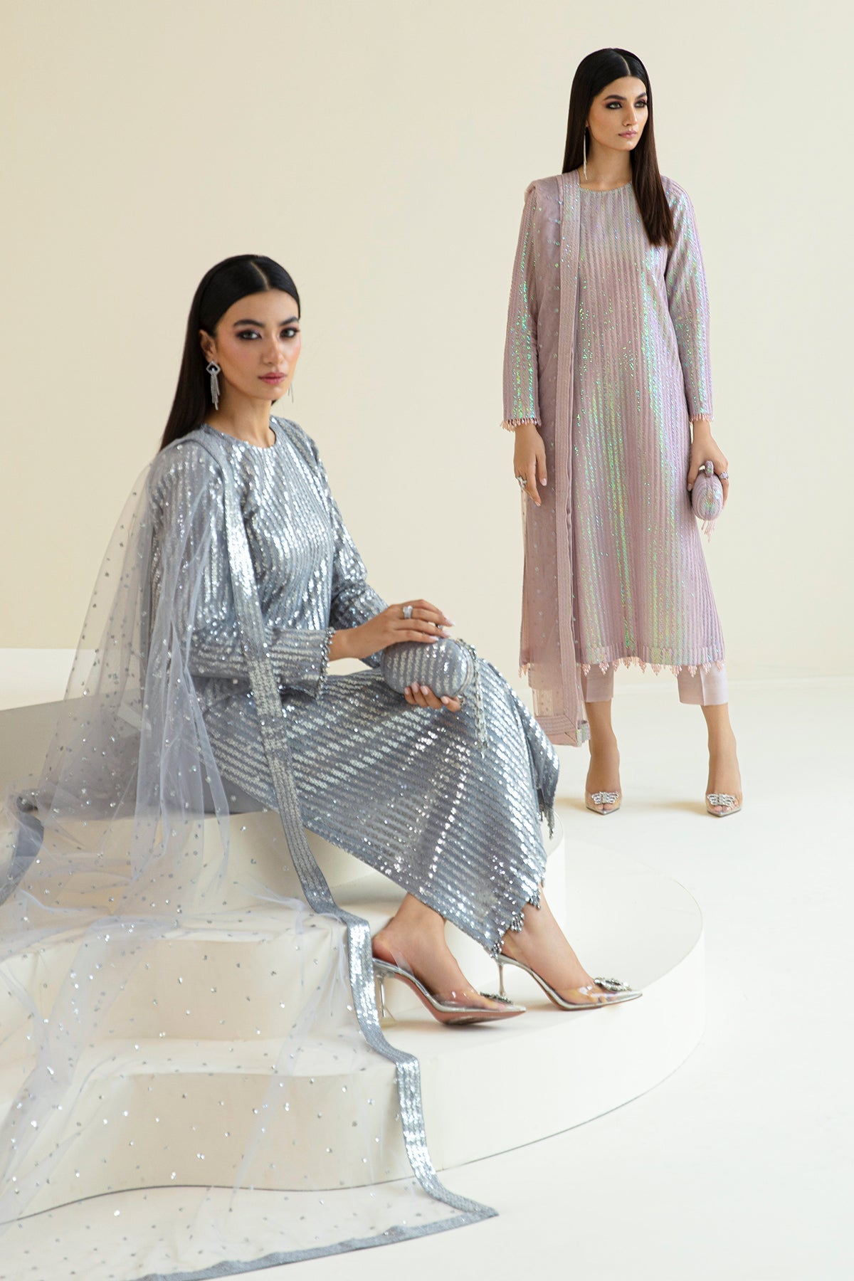 Baroque - Embroidered Net SF-384