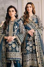 Baroque - Embroidered Chiffon Ch12-01 Stitched