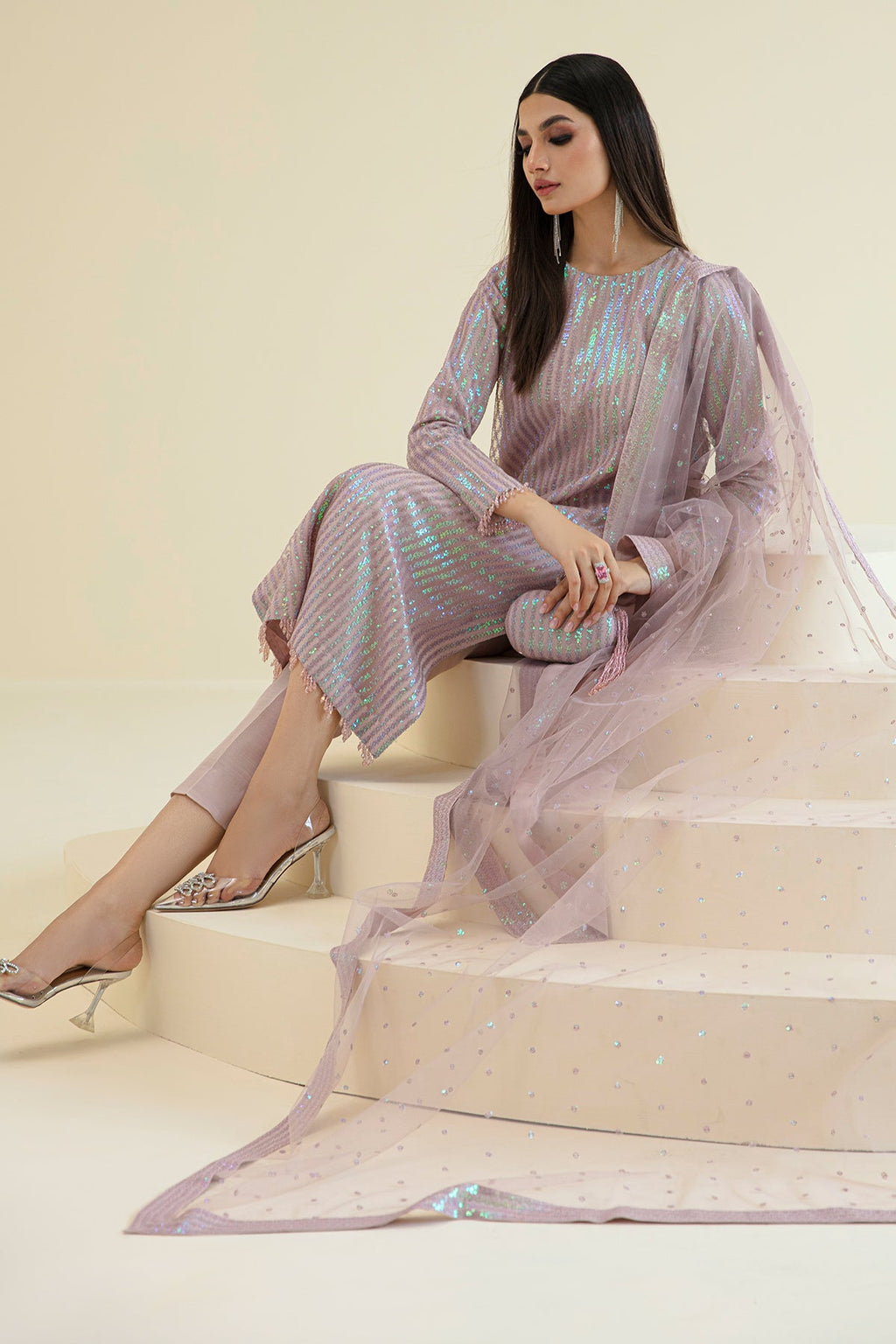 Baroque - Embroidered Net UF-384