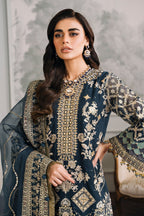 Baroque - Embroidered Chiffon Ch12-01 Unstitched
