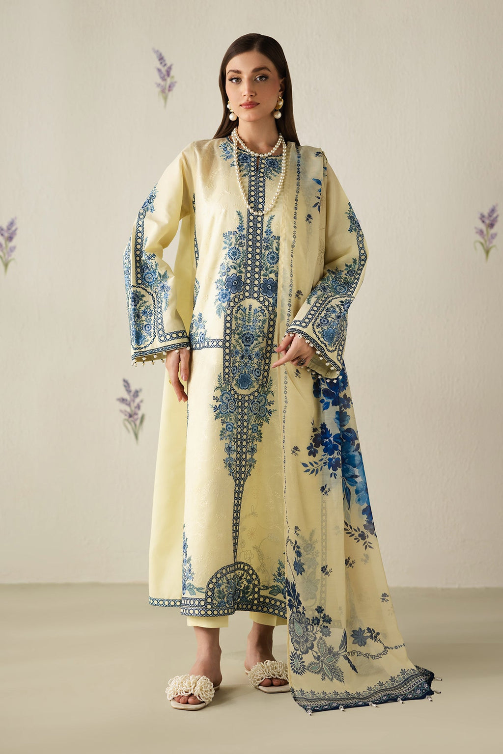 Baroque - Embroidered Lawn UF-4432