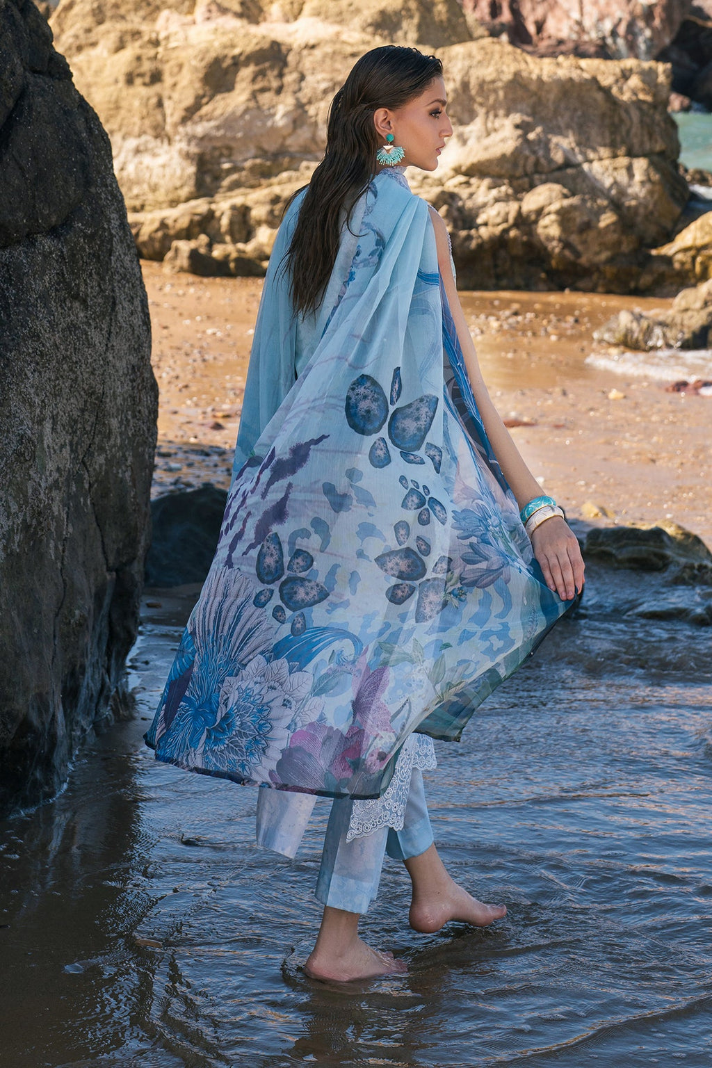 Baroque - Embroidered PRinted Lawn UF-4109