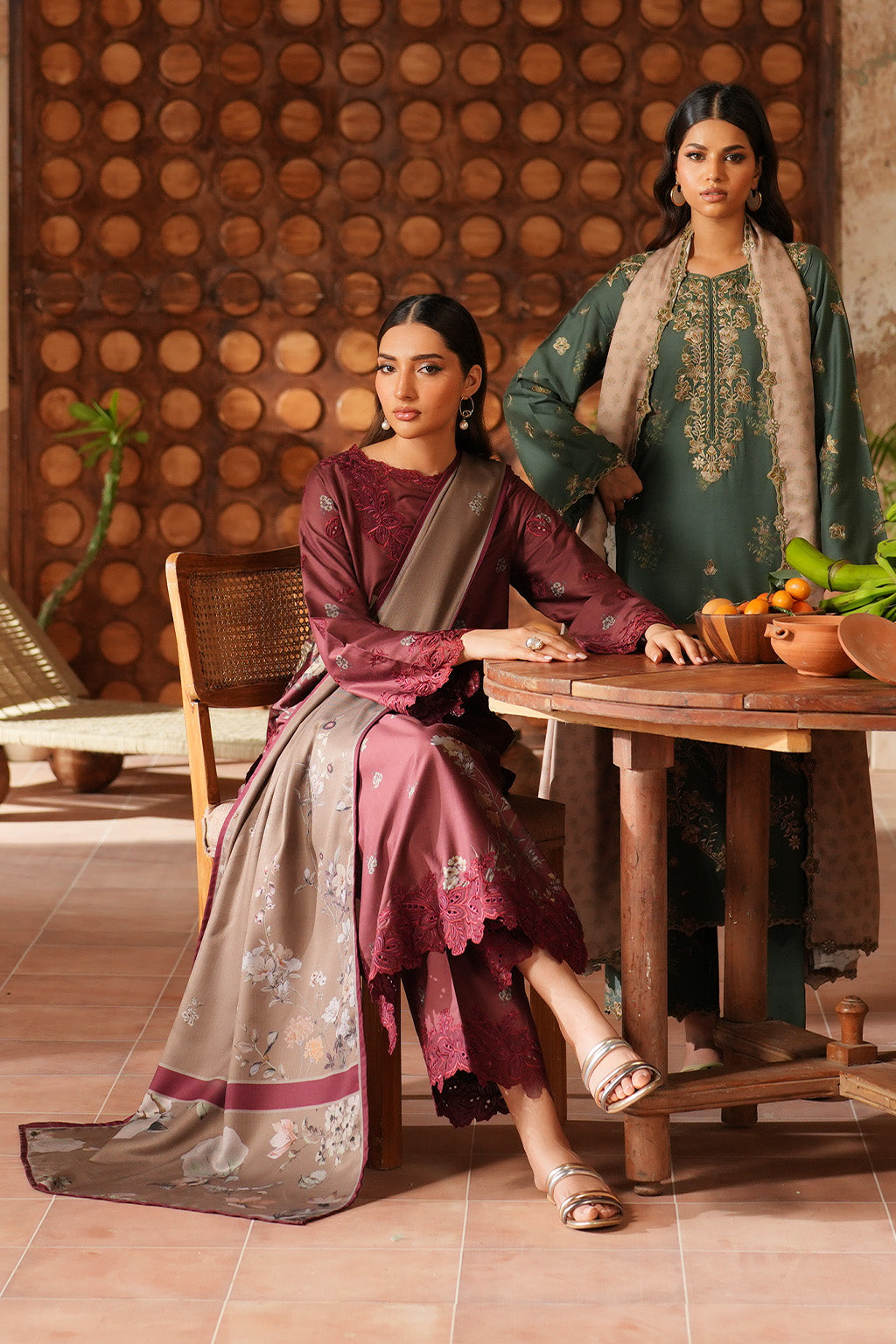 Iznik - Ipf-03  Printed Viscose Linen