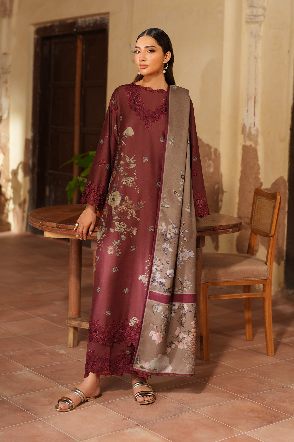 Iznik - Ipf-03  Printed Viscose Linen