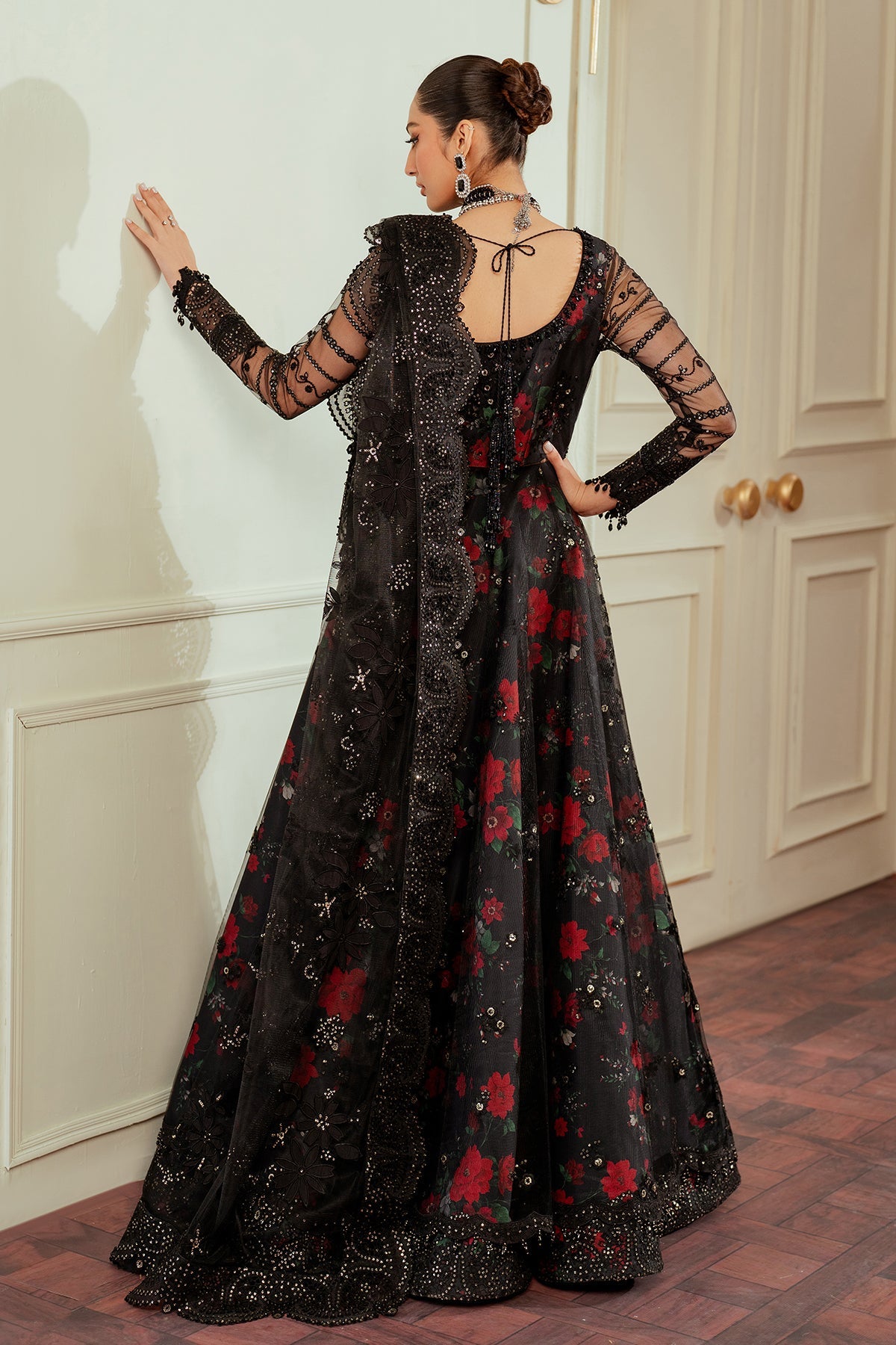 Baroque - Embroidered Net Ch13-05 Unstitched
