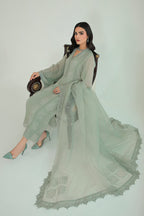 Baroque - Embroidered Chiffon UF-234