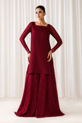 Baroque - Embroidered Chiffon En-1305