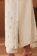 Baroque - Embroidered Raw Silk SF-4434