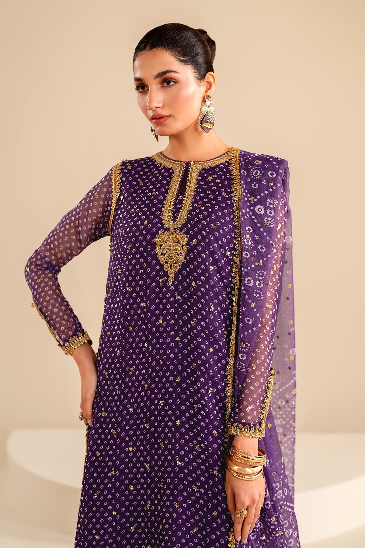 Baroque - Embroidered Chiffon SF-625