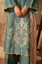 Iznik - Ipf-05 Embroidered Printed Linen