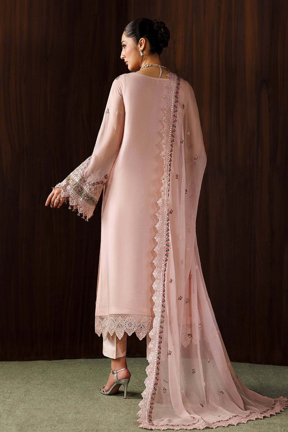 Baroque - Embroidered Chiffon UF-4439