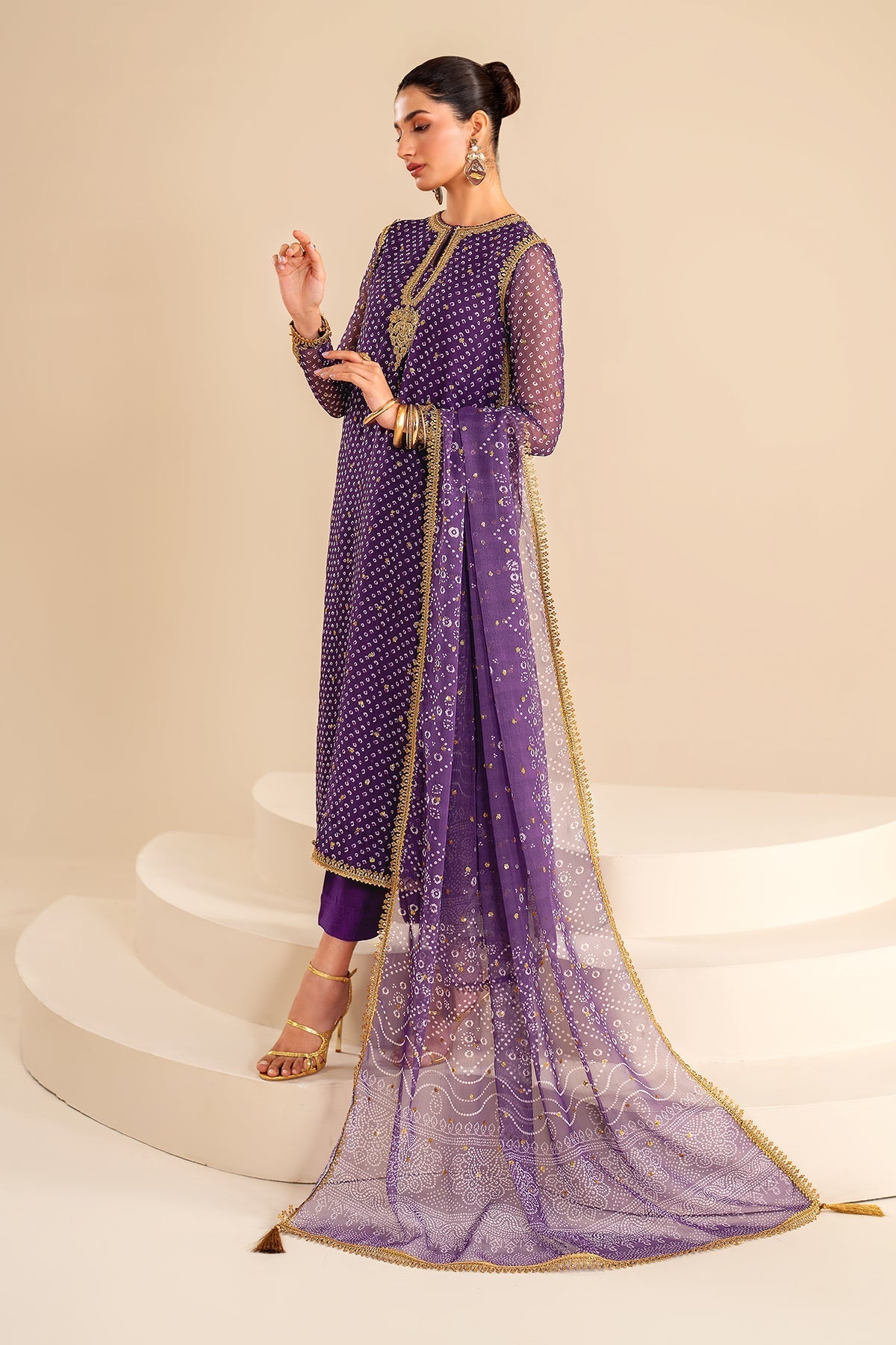 Baroque - Embroidered Chiffon SF-625