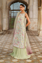 Iznik - Ue-549  Printed Chiffon