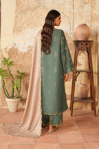 Iznik - Ipf-05 Embroidered Printed Linen