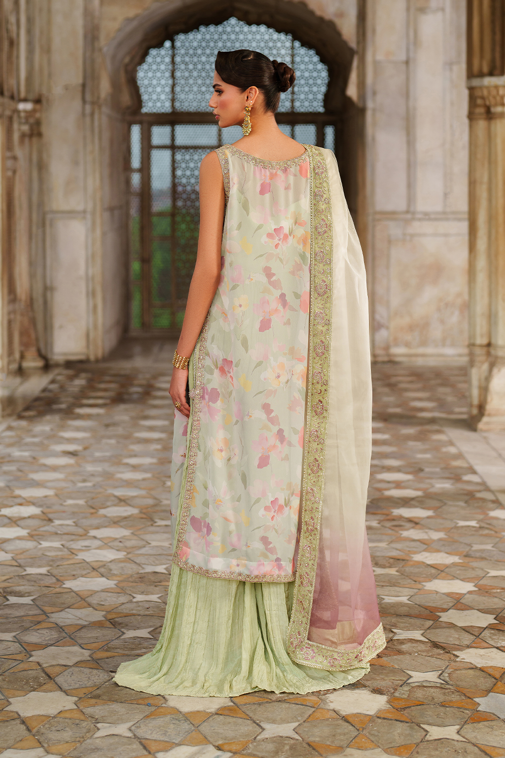 Iznik - Ue-549  Printed Chiffon