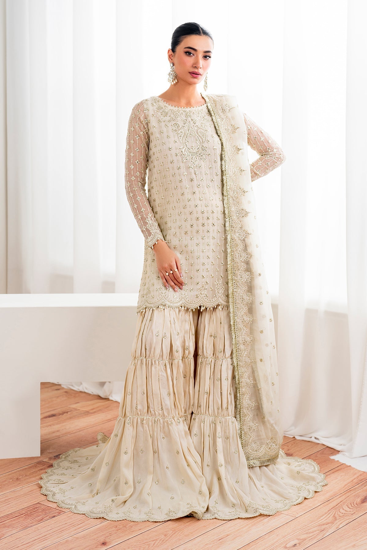 Baroque - Embroidered Chiffon SF-687