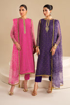 Baroque - Embroidered Chiffon UF-626