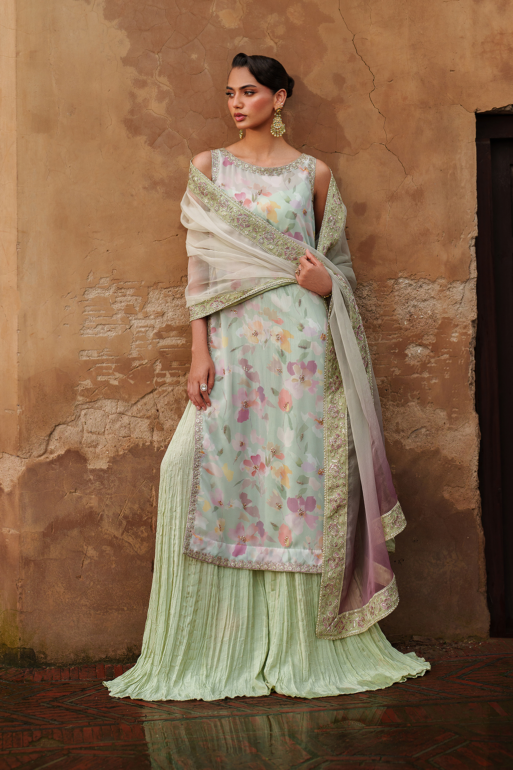Iznik - Ue-549  Printed Chiffon