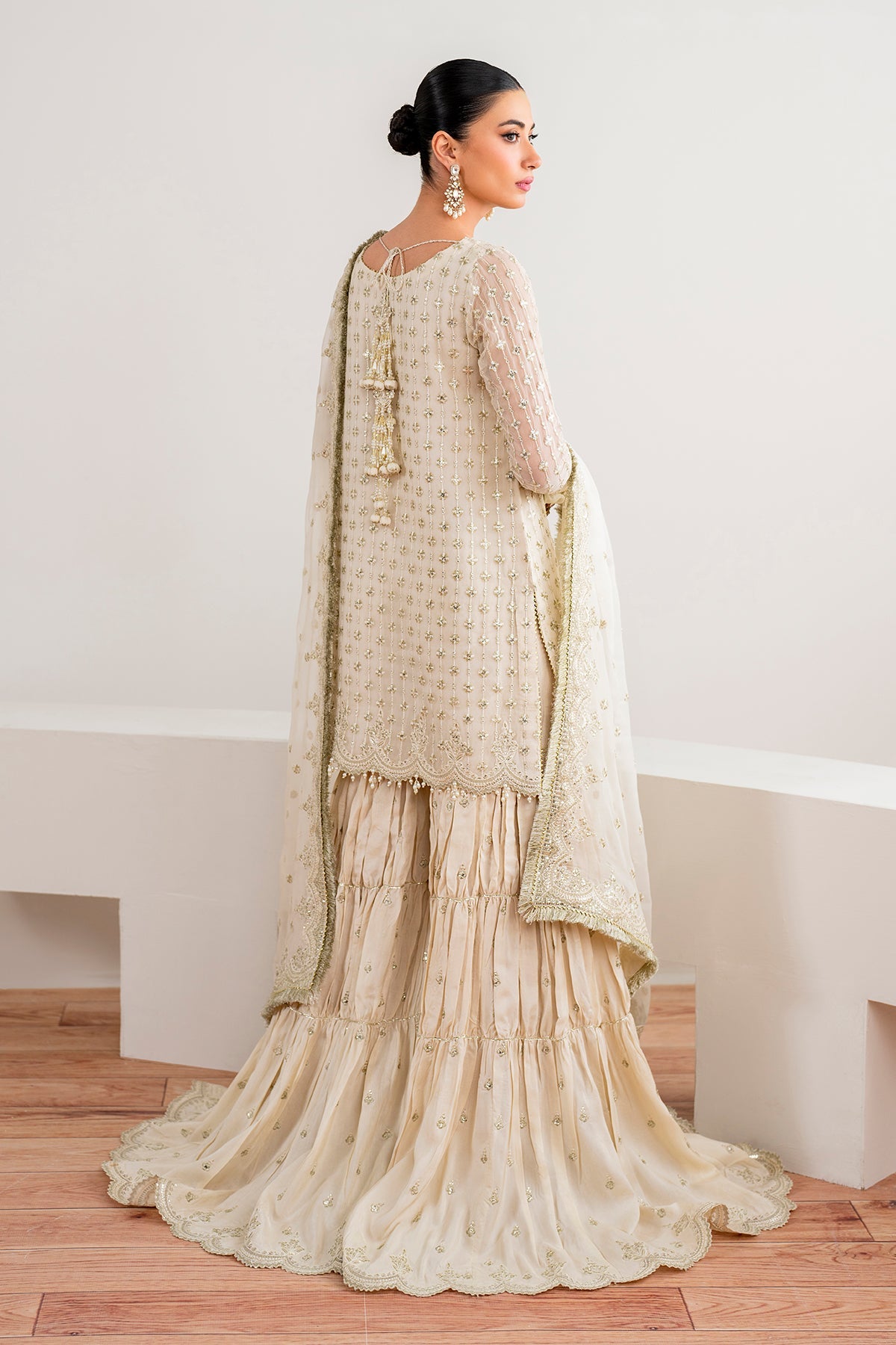 Baroque - Embroidered Chiffon UF-687