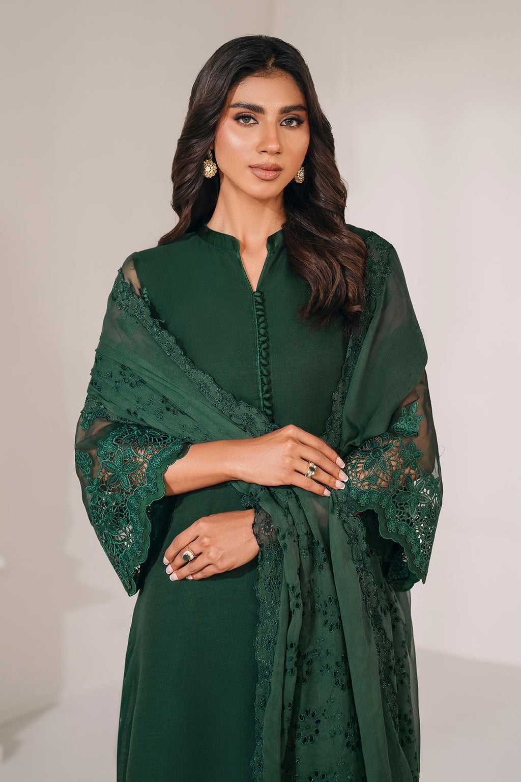 Baroque - Embroidered Chiffon PR-1127