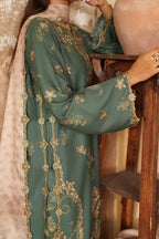 Iznik - Ipf-05 Embroidered Printed Linen