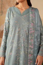 Iznik - Ipf-10  Embroidered Printed Linen