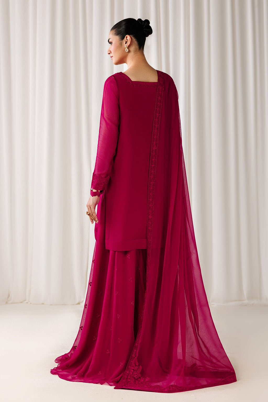 Baroque - Embroidered Chiffon En-1307