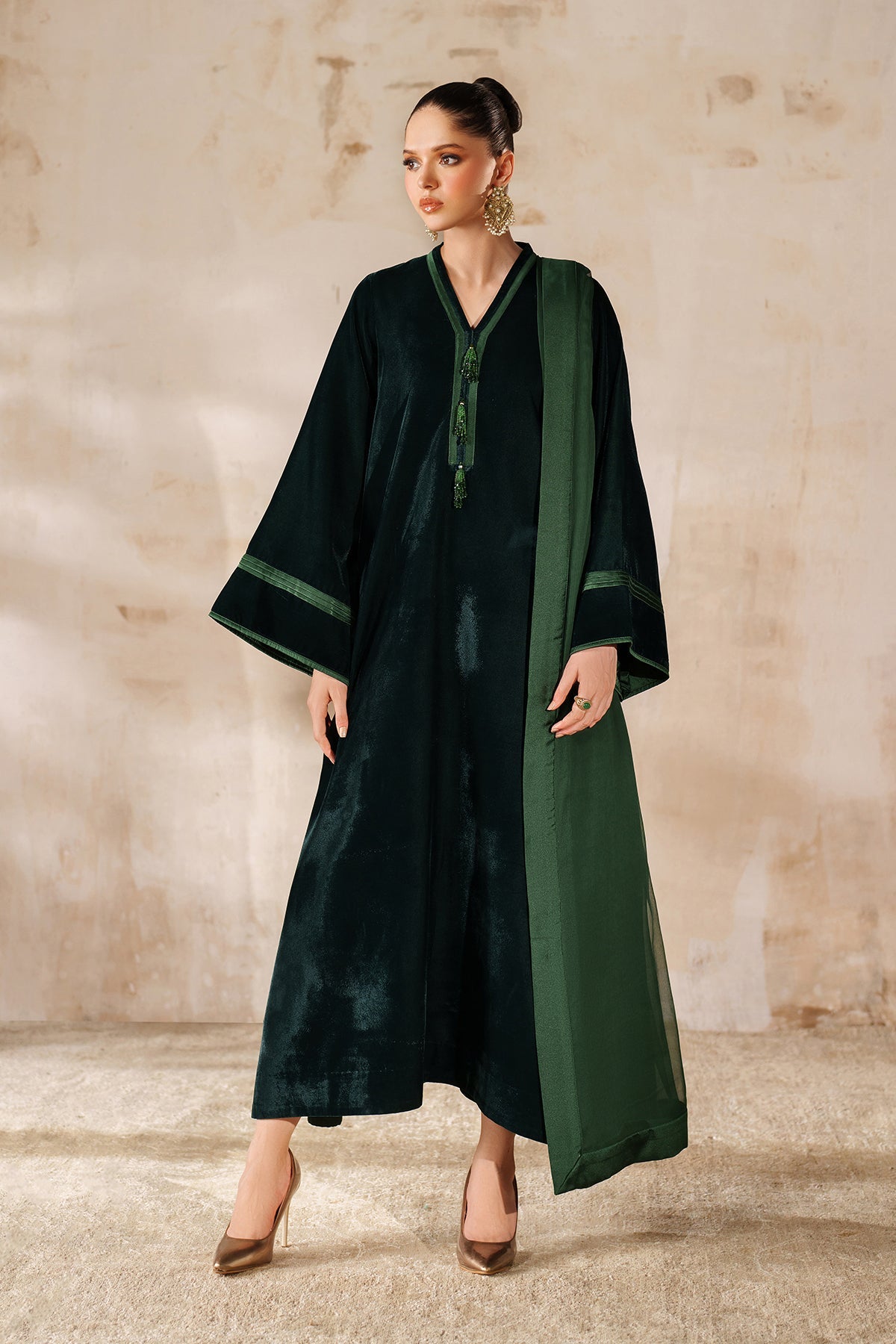 Baroque - Plain Chiffon Dupatta 92