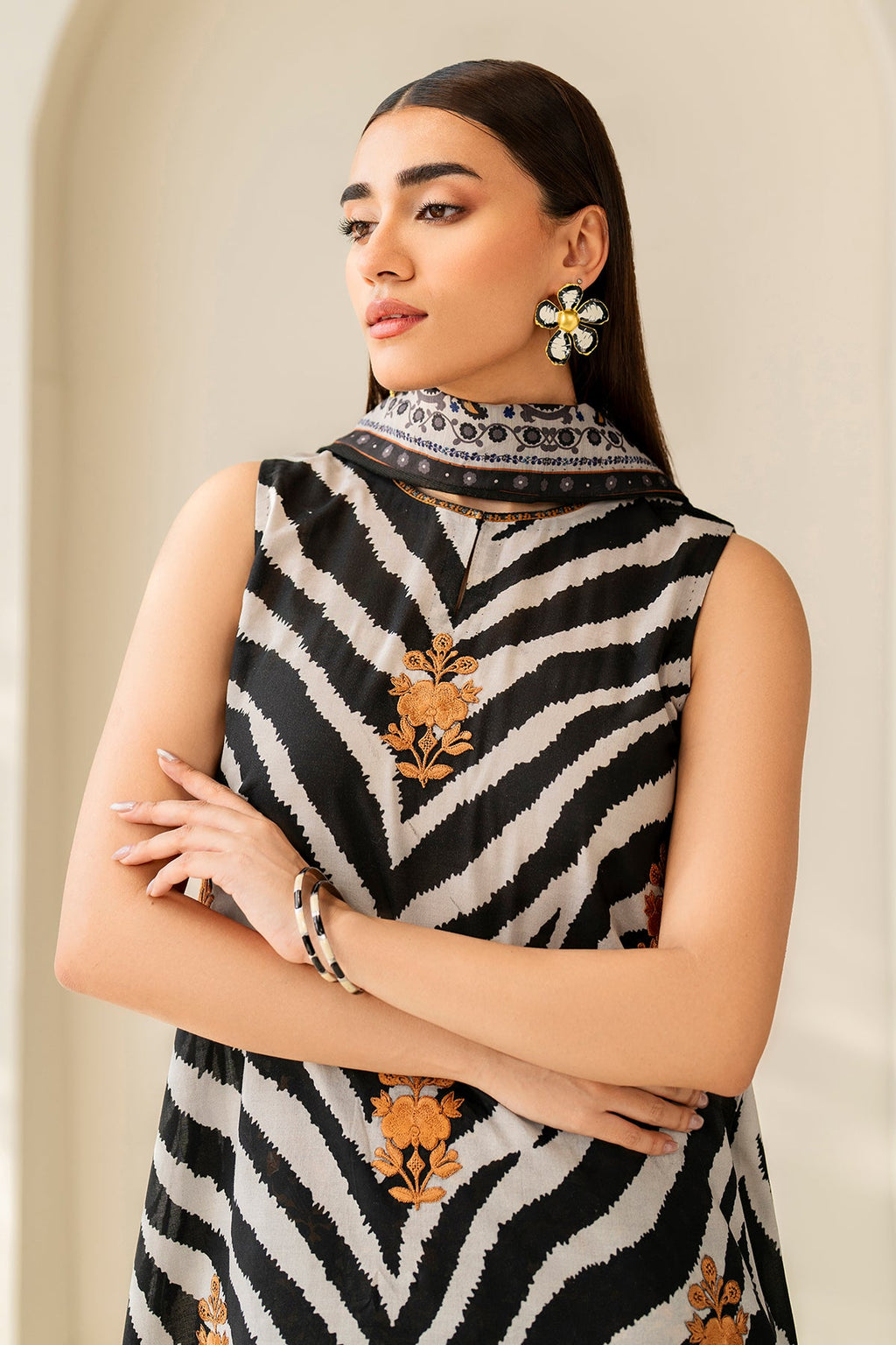 Baroque - Embroidered PRinted Lawn UF-4206