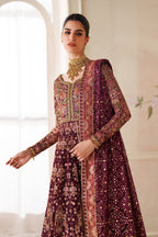 Baroque - Embroidered Chiffon Ch14-05 Stitched