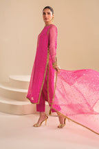 Baroque - Embroidered Chiffon UF-626
