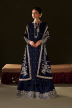 Iznik - Iv-76  Embroidered Velvet