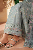 Iznik - Ipf-10  Embroidered Printed Linen