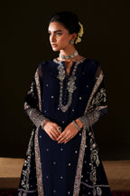 Iznik - Iv-76  Embroidered Velvet