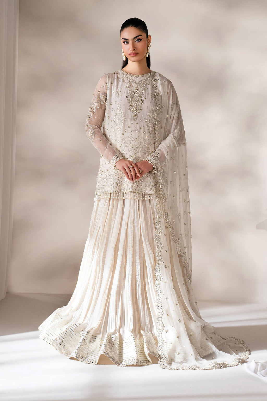 Baroque - Embroidered Chiffon SF-4140
