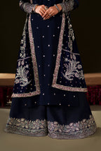 Iznik - Iv-76  Embroidered Velvet